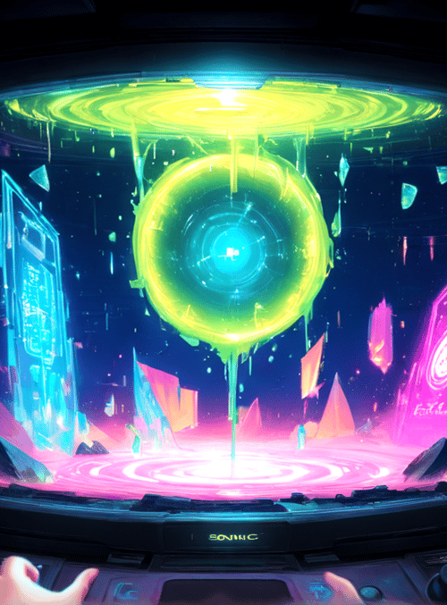 monitor, portal, city