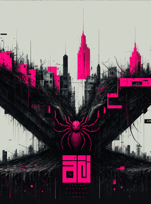 city, spider, buildings, structure, monument, skyscraper, art, design, urban, giant