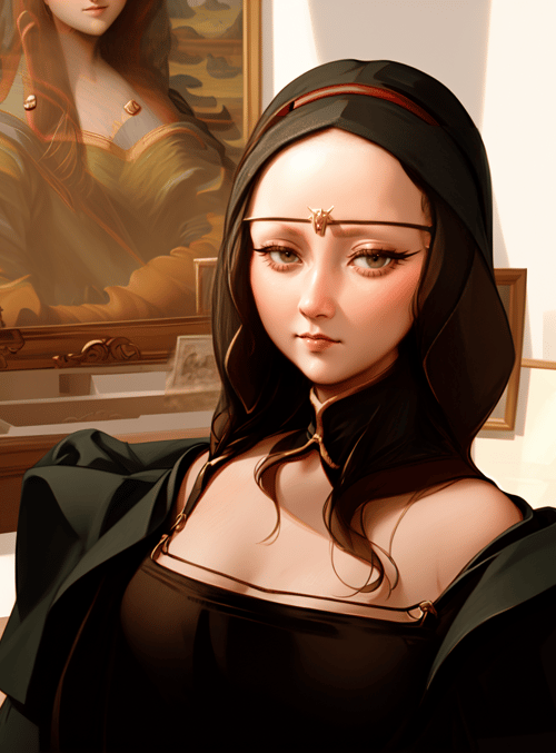 woman, art, muse
