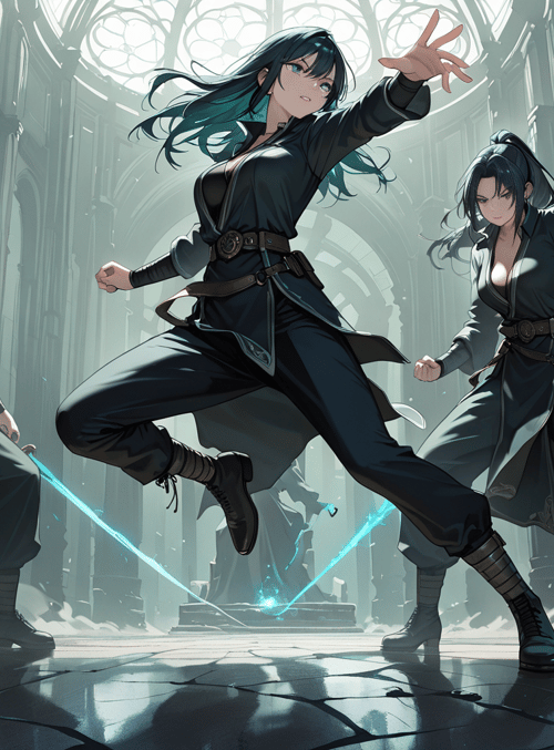 warriors, sword, mage