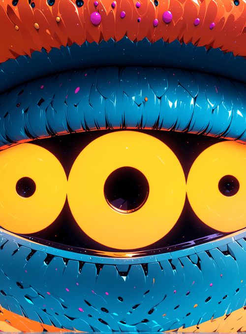 eye, surreal, creature