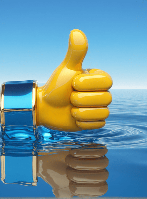 thumbs up, hand, icon