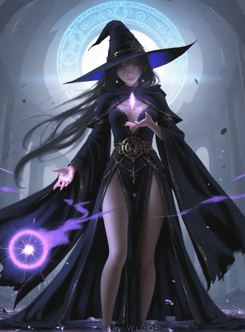 witch, mage, sorceress