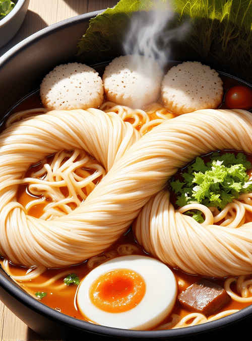 ramen, noodles, egg