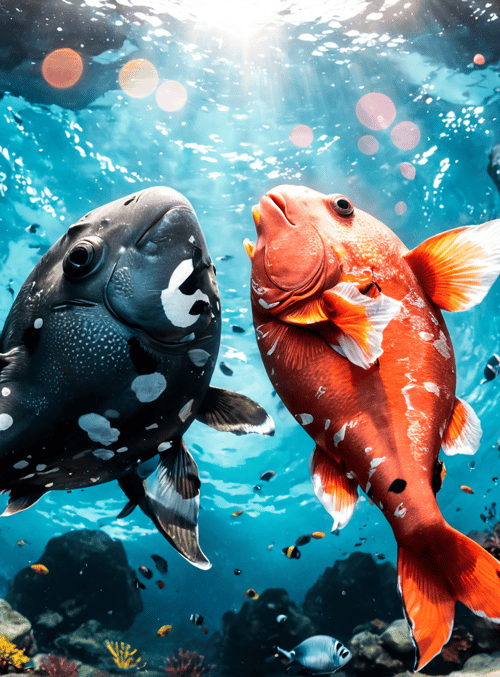 fish, coral, underwater