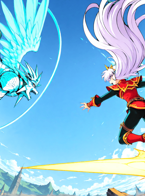 dragon, mage, castle, sword, wings, sword, light, energy, flying, magic