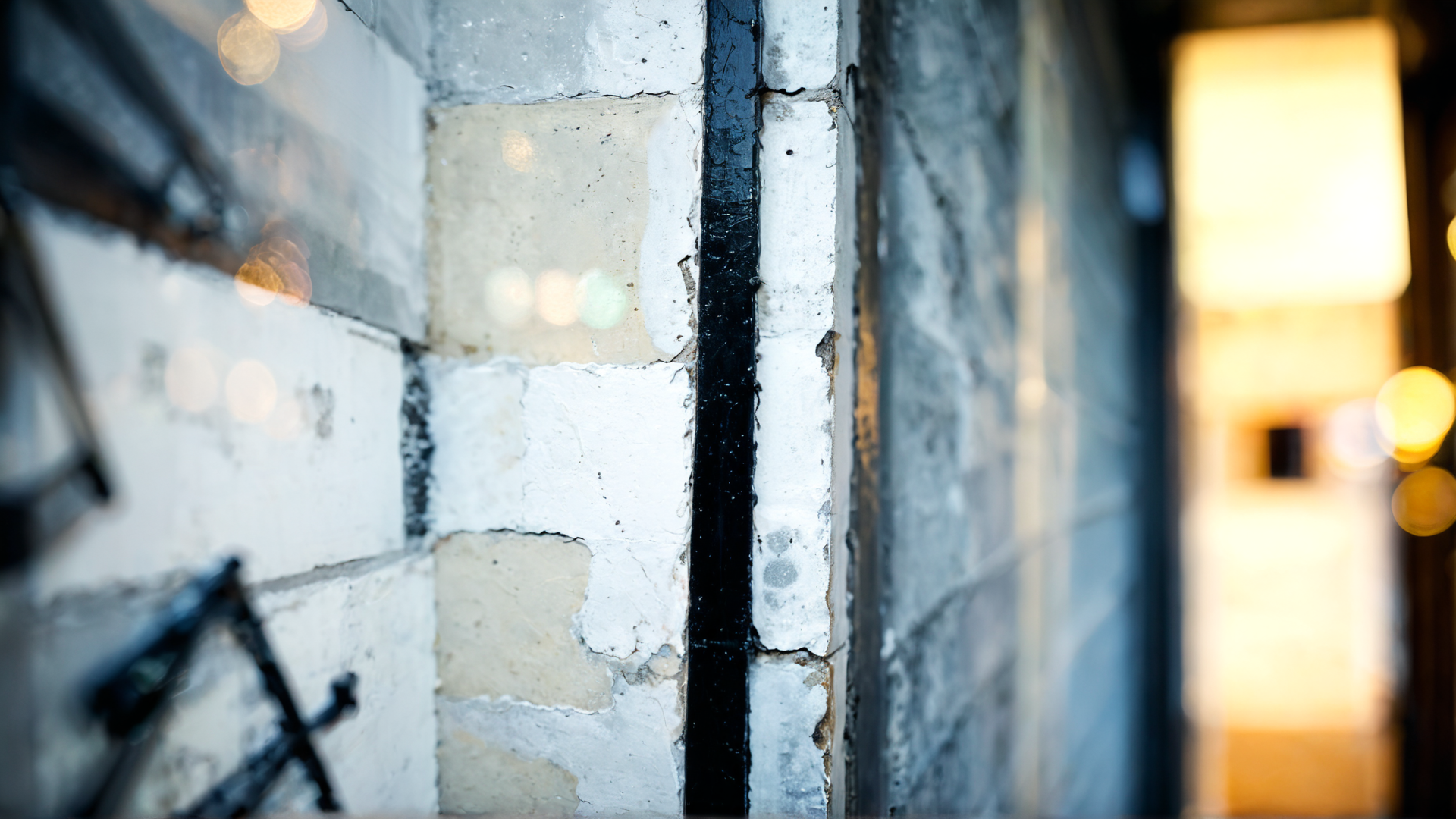 AI generated wallpaper featuring wall, brick, window