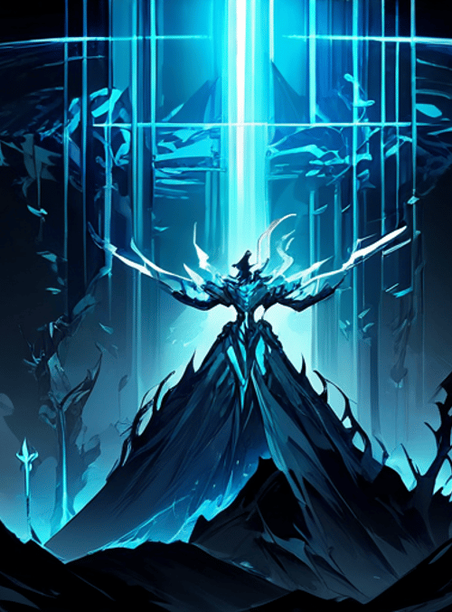 wizard, light, mountain