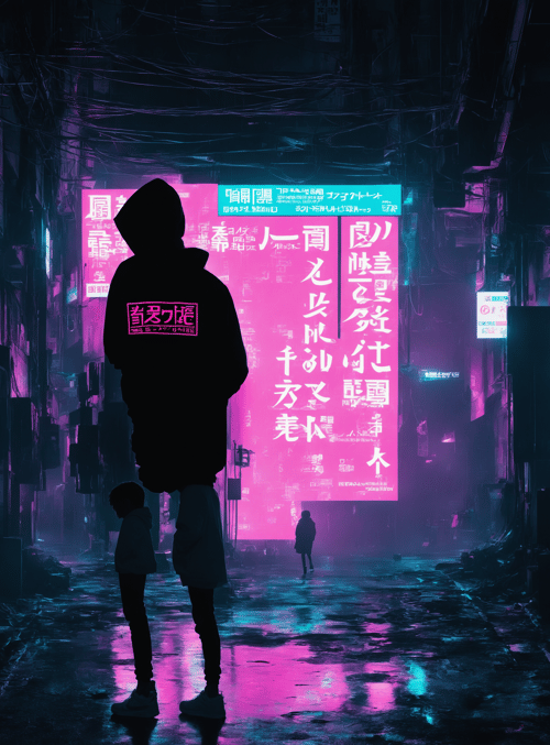 person, child, silhouette