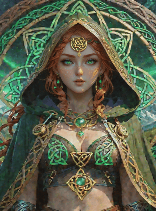 fairy, nature, warrior