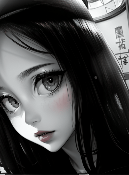 woman, anime, train