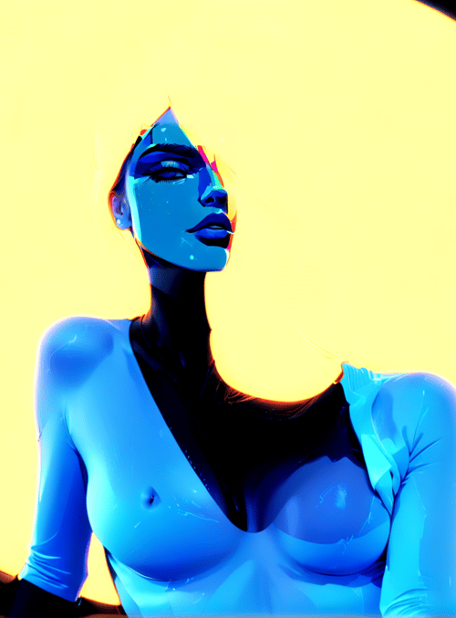woman, silhouette, figure