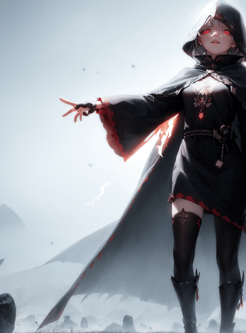 mage, witch, girl