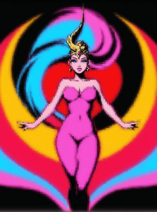 goddess, figure, feminine