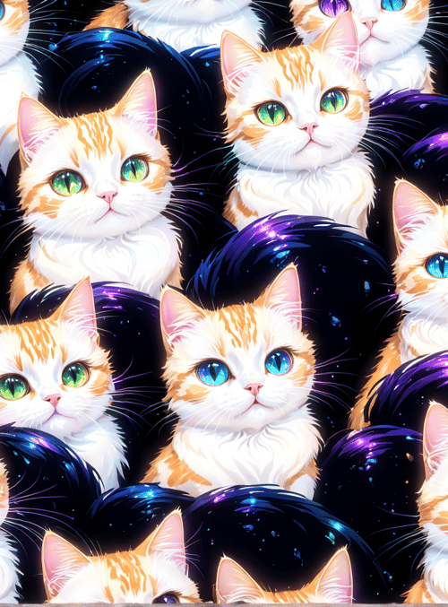 cats, space, kittens