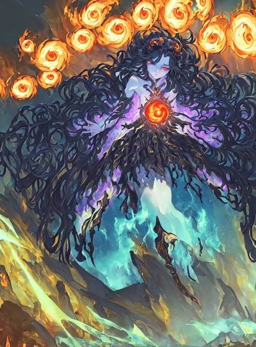 demon, goddess, spirit