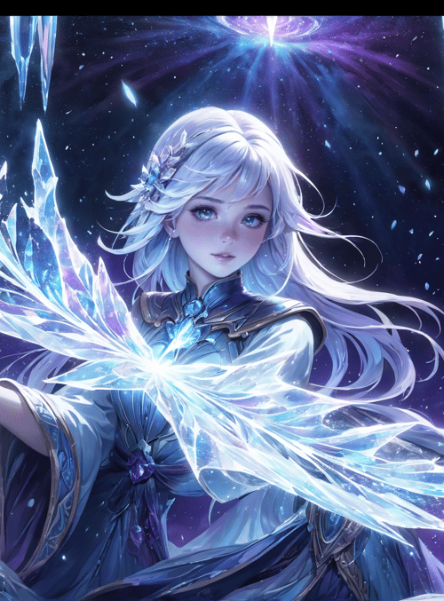 fairy, ice, wings
