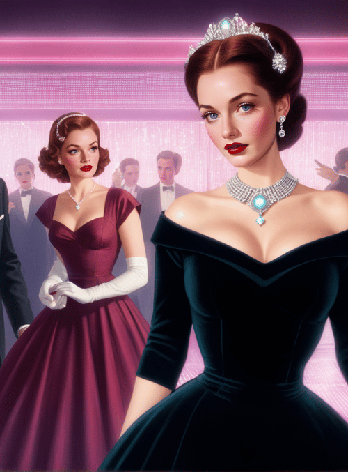 woman, ballroom, gowns, tuxedos, jewelry
