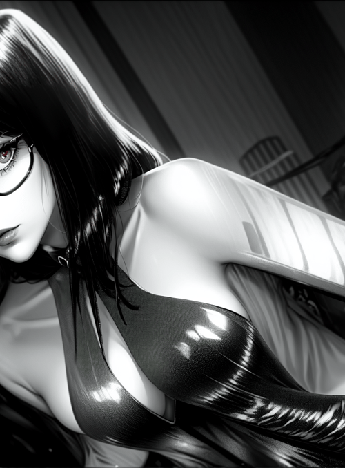 woman, glasses, piano