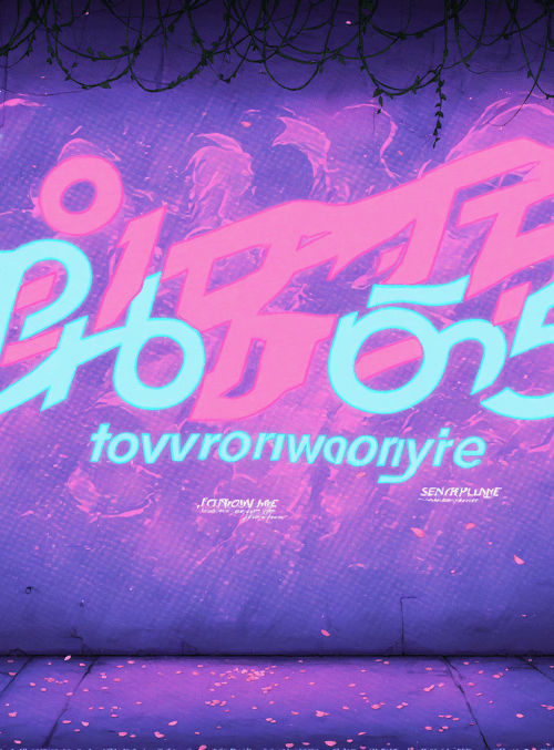 characters, wall, text
