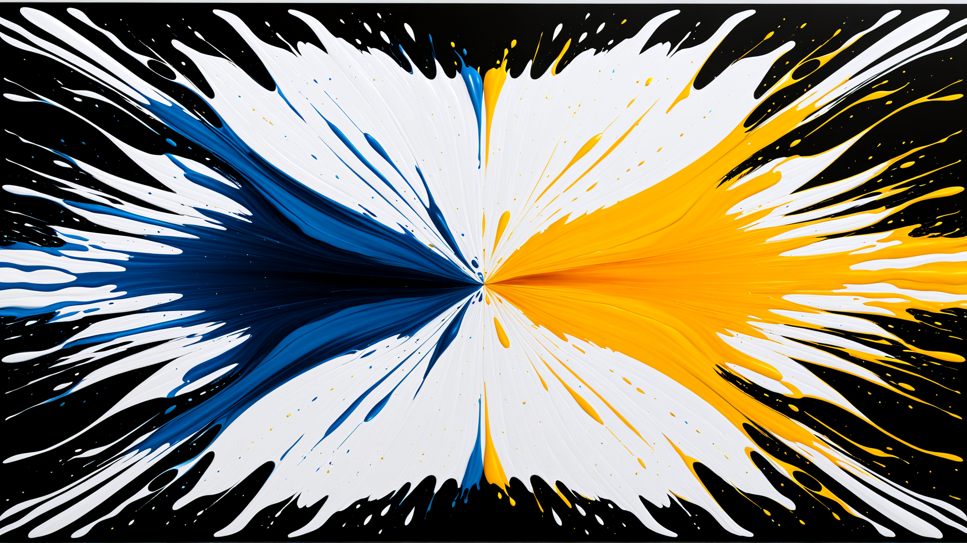 AI generated wallpaper featuring splatter, paint, explosion, abstract