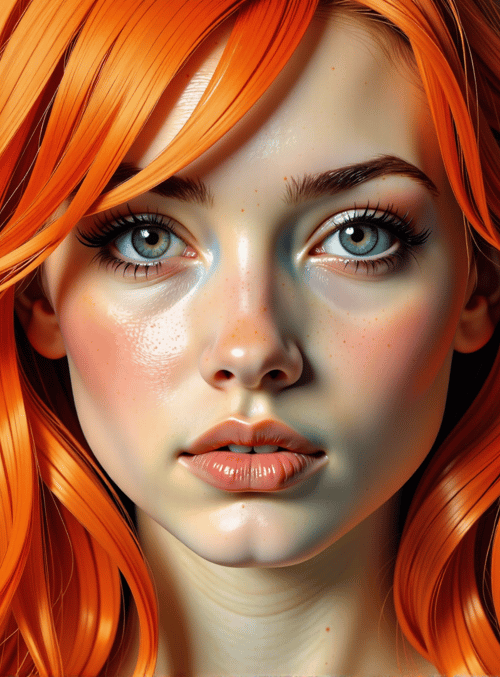woman, hair, face
