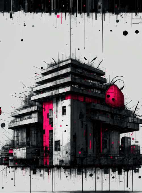 building, ladybug, cityscape