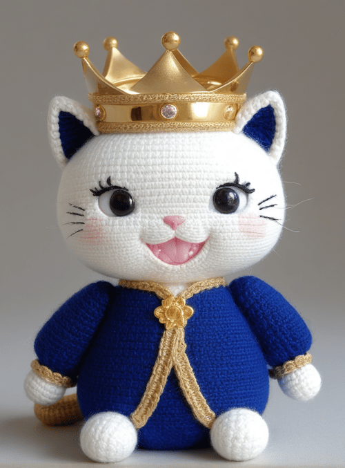 cat, crown, dress