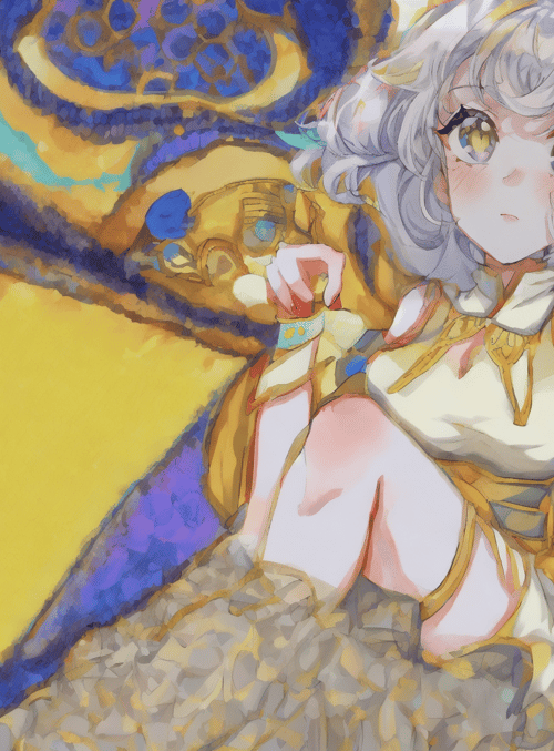 anime girl, goddess, princess