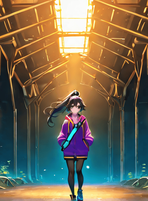 girl, character, anime