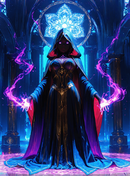 mage, sorceress, wizard