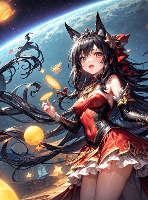 catgirl, magician, fairy