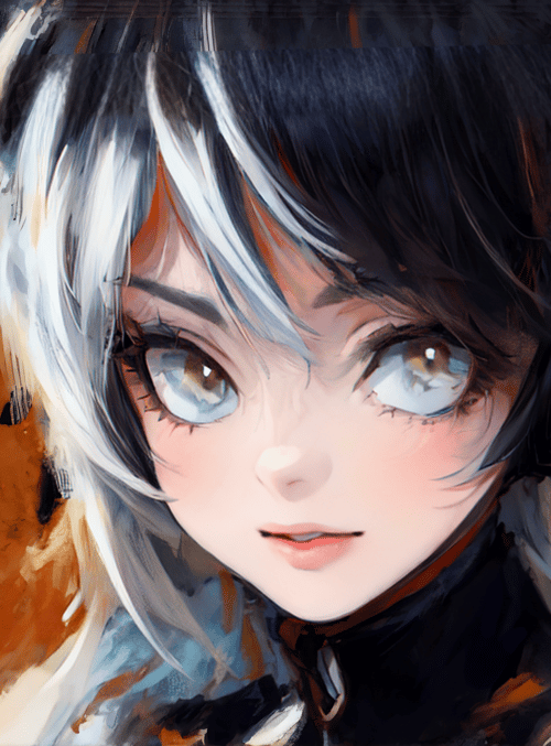 girl, anime, character