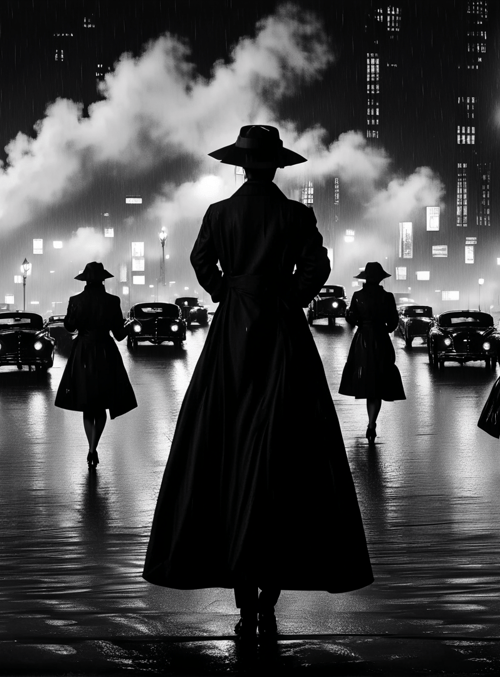 people, cars, city