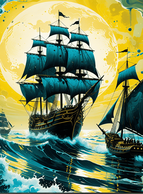 ship, sailing, ocean, wave, sail, vessel, seafaring, nautical, fleet, sailing ship