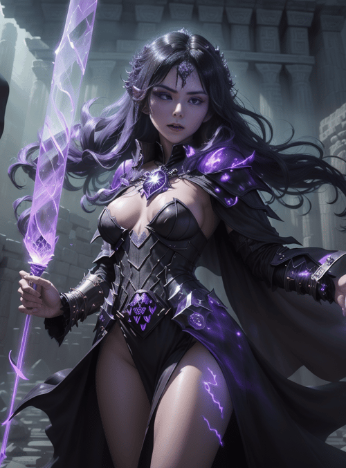 warrior, mage, sorceress