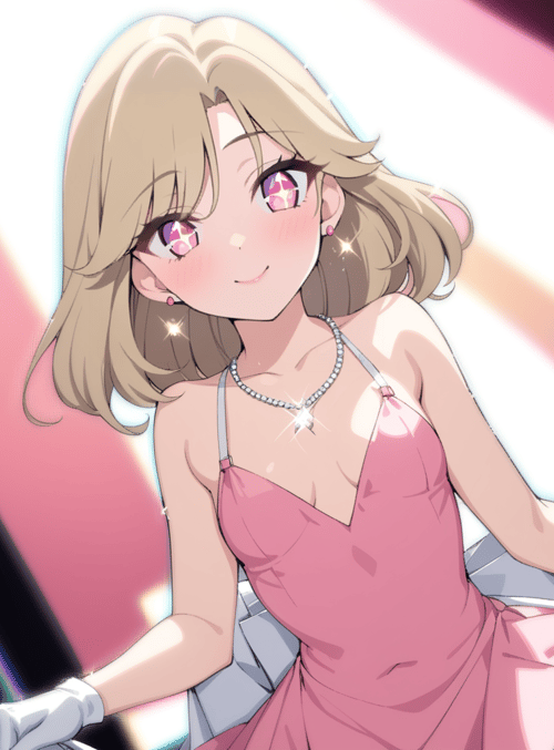 girl, anime, model
