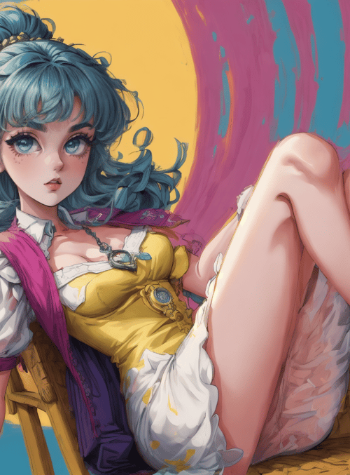 girl, character, anime
