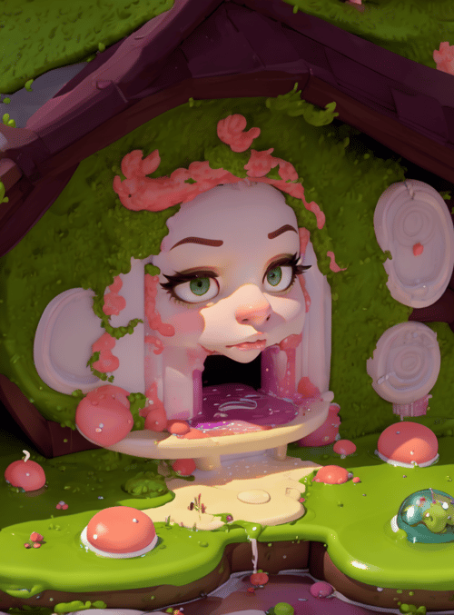 house, goblin, nature