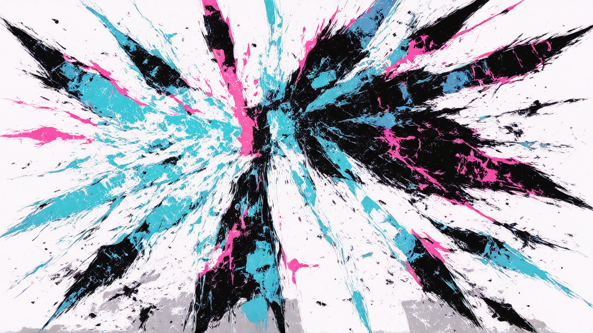 AI generated wallpaper featuring paint, splash, abstract, art, design