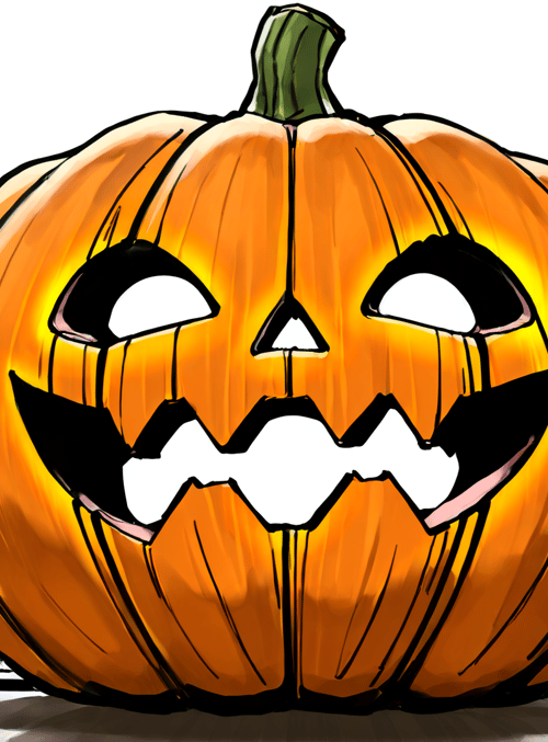 pumpkin, jack-o'-lantern