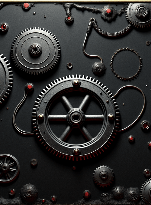 gears, mechanical parts, cogs