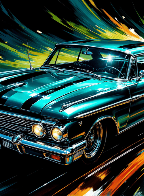 car, classic car, muscle car, automobile