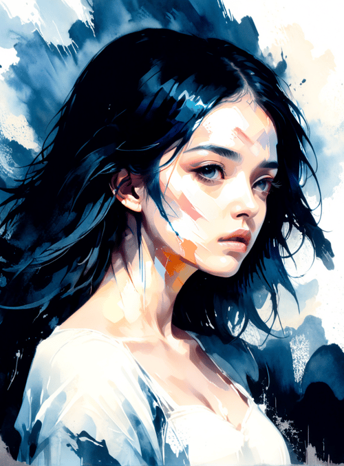 woman, hair, face