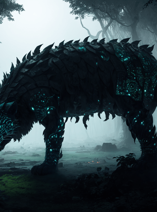 creature, panther, monster