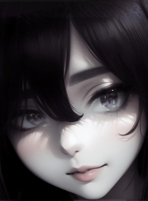 girl, anime, character
