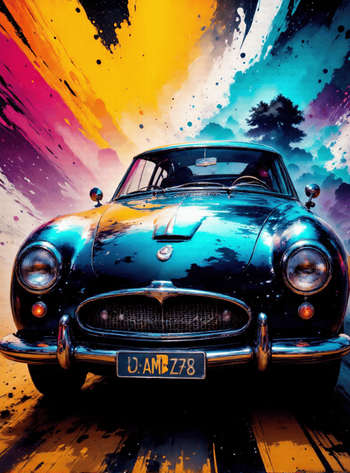 car, classic car, sports car