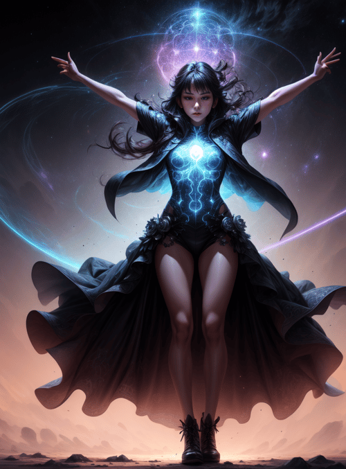 woman, mage, sorceress