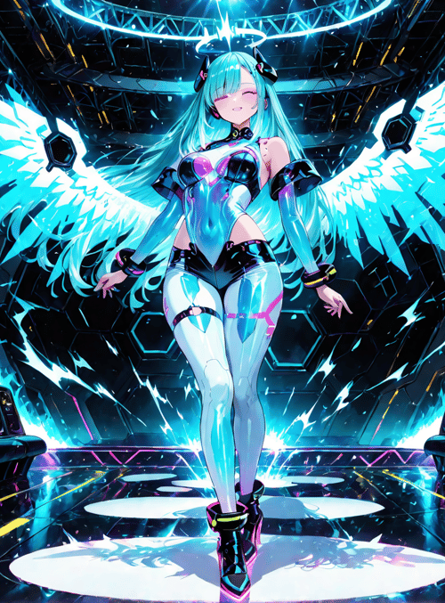 cyberpunk, anime, character