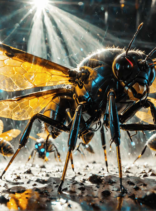 bees, insects, robots, bees, insects, bees, insects, bees, insects, bees